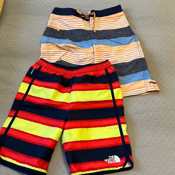 Patagonia Other - EUC Bundle of Board Short Swim Trunks Boys Sz L (14)